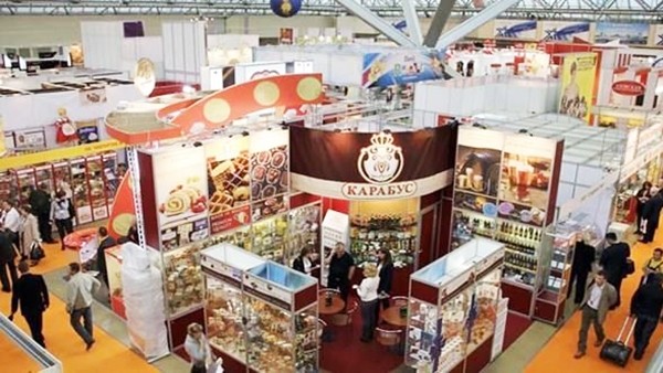 Un coin du Salon international de l’alimentation et des boissons (World Food 2019) à Moscou. Photo : http://netnews.vn