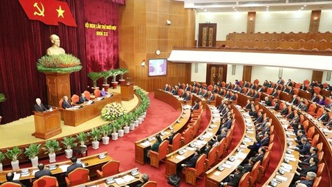 Le 11e plénum du Comité central du Parti communiste du Vietnam (XIIe mandat) se tient du 7 au 13 octobre à Hanoï. Photo : VNA.