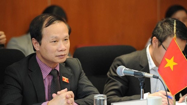 Le chef adjoint de la Commission de la Culture, de l'Éducation, de la Jeunesse, de l'Adolescence et de l'Enfance de l'AN Pham Tât Thang. Photo : VNA.