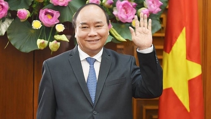 Le PM vietnamien Nguyên Xuân Phuc. Photo : VGP.