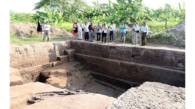 La fouille du site archéologique Vuon Chuôi. Photo: NDEL
