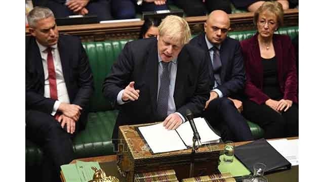 Le Premier ministre Boris Johnson. Photo : VOV.