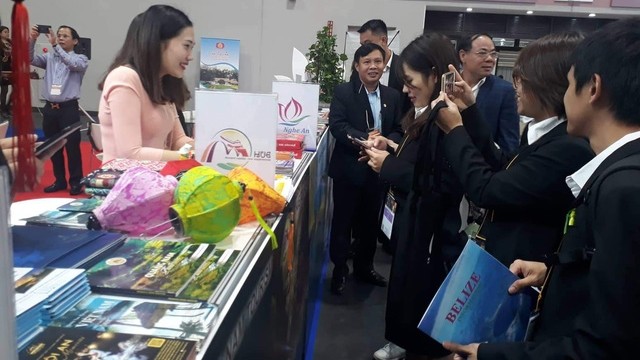 Le stand vietnamien lors du JATA 2019. Photo: toquoc.vn