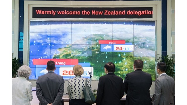 WeatherScape XT est un système de visualisation et de prévision météorologique utilisé largement en Nouvelle-Zélande. Photo : tuoitre.vn