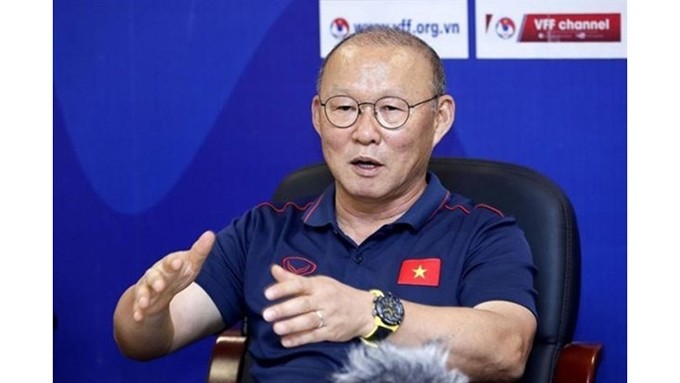 L’entraîneur en chef Park Hang-seo. Photo : VNA.