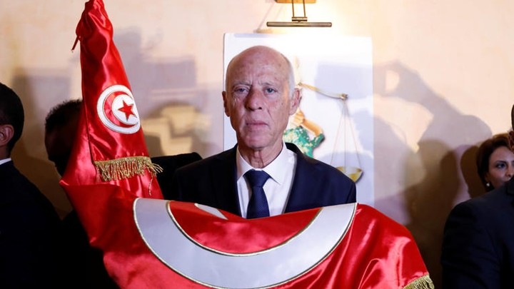 Le nouveau Président tunisien Kais Saied. Photo : Reuters. 