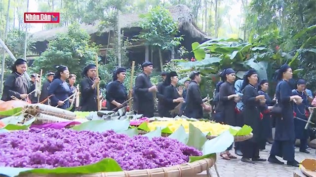 La Fête du riz nouveau des Tày dans le village de Thai Hai