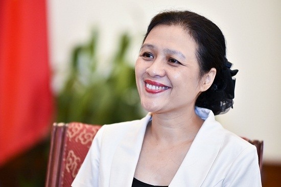 La présidente de l’Union des Organisations d’Amitié du Vietnam (UOAV) Nguyên Phuong Nga. Photo : UOAV.