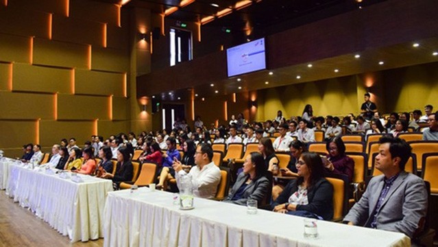 La conférence « Train the Trainers (Former les formateurs) » à l'Université Tôn Duc Thang à Hô Chi Minh-Ville. Photo: https://www.sggp.org.vn