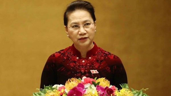 La Présidente de l’Assemblée nationale, Nguyên Thi Kim Ngân. Photo : VNA.