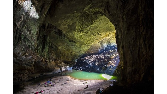 La grotte Hang En, 3e grande grotte du monde. Photo: Oxalis Adventures/VNA