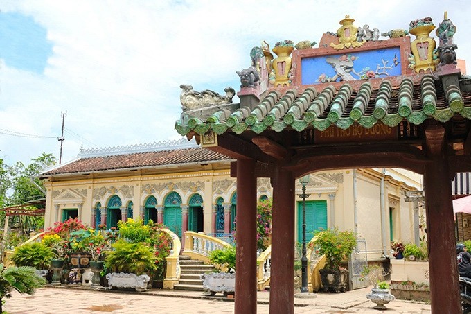Binh Thuy est l'une des plus de 70 anciennes maisons de la province de Cân Tho, dans le delta du Mékong.