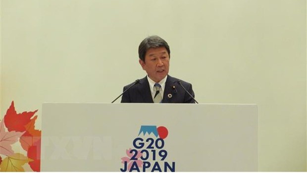 Le ministre japonais des AE, Toshimitsu Motegi. Photo : VNA.