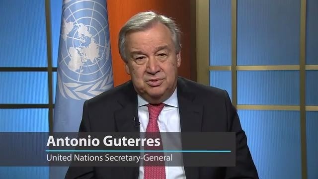 Le Secrétaire général de l’ONU Antonio Guterres. Photo : ONU.