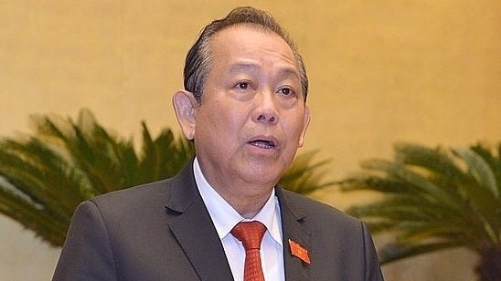 Le Vice-PM permanent du Vietnam Truong Hoa Binh. Photo : CPV.