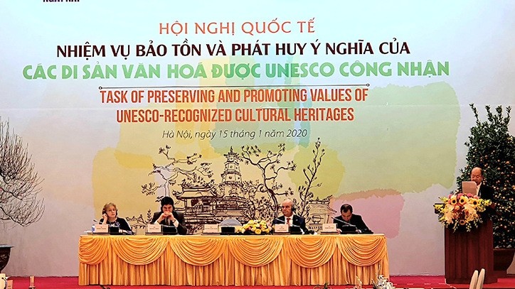 Des délégués à la conférence. Photo : Toquoc.vn 