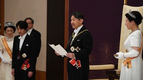 L’Empereur Naruhito du Japon. Photo : Reuters.