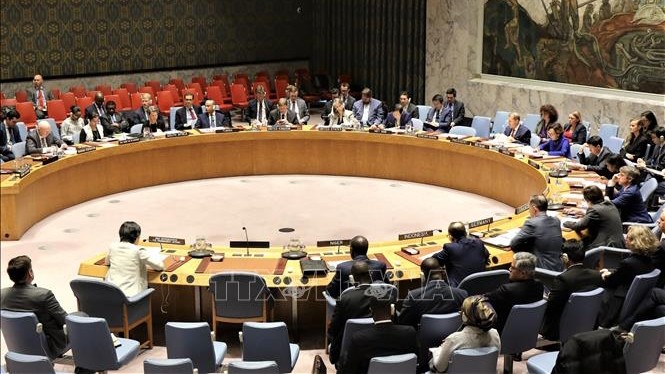 La réunion du Conseil de sécurité des Nations Unies sur le TNP le 26 février. Photo : VNA.