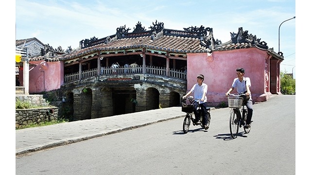 Le Chùa Câu - littéralement "Pont-Pagode" - est un symbole de Hôi An, province de Quang Nam. Photo : NDEL.