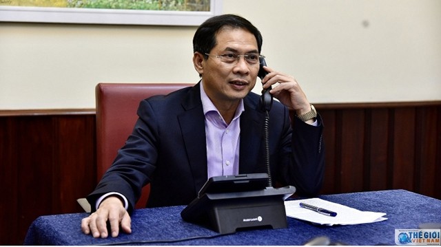 Le vice-ministre permanent des Affaires étrangères, Bùi Thanh Son. Photo : baoquocte.vn.