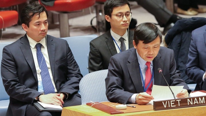 L’ambassadeur Dang Dinh Quy, chef de la mission vietnamienne auprès des Nations Unies. Photo : BQT.
