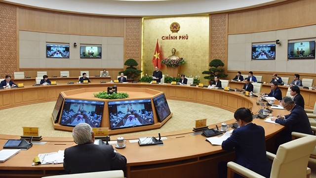 Conférence de mise en œuvre de la conclusion du Bureau politique du Parti communiste du Vietnam sur le projet « Sécurité alimentaire nationale jusqu'en 2020 », le 18 mars à Hanoi. Photo : Trân Hai/NDEL.