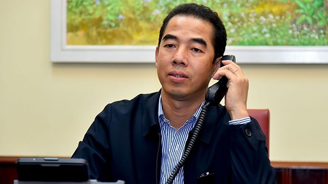 Le vice-ministre vietnamien des Affaires étrangères, Tô Anh Dung. Photo : baoquocte.vn.