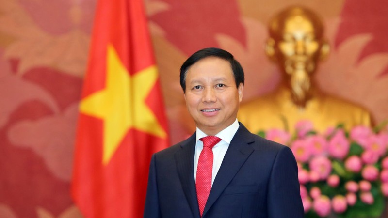 L'ambassadeur du Vietnam en Russie, Ngô Duc Manh. Photo : Baoquocte.vn.