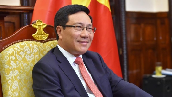 Le vice-Premier ministre et ministre des Affaires étrangères Pham Binh Minh. Photo : VNA