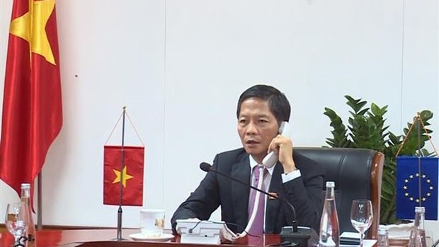 Le ministre de l’Industrie et du Commerce, Trân Tuân Anh. Photo : VNA.