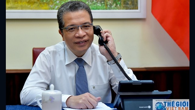 Le vice-ministre vietnamien des Affaires étrangères Dang Minh Khôi. Photo: baoquocte.vn