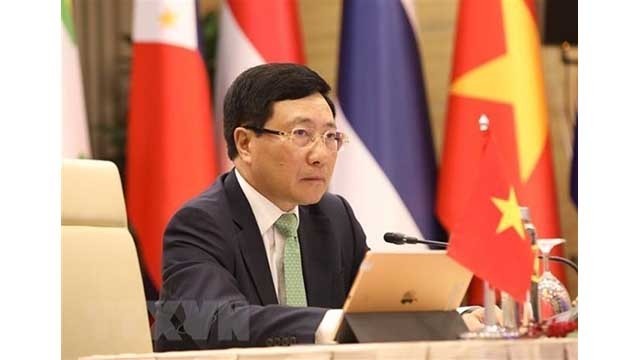 Le Vice-Premier ministre et ministre vietnamien des Affaires étrangères Pham Binh Minh. Photo : VNA