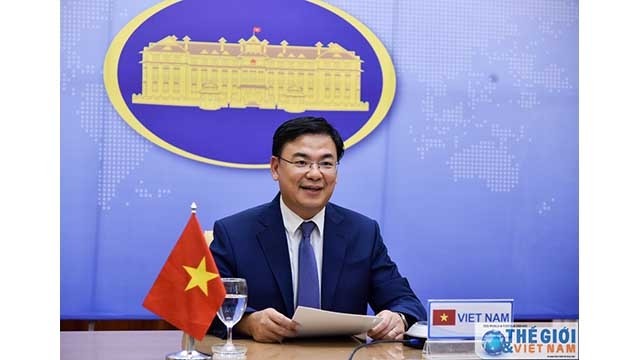 L’assistant du ministre vietnamien des Affaires étrangères, Pham Quang Hiêu. Photo : baoquocte.vn/
