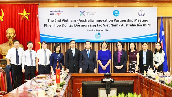 La deuxième réunion de Partenariat de l'innovation Vietnam-Australie. Photo : baoquocte.vn