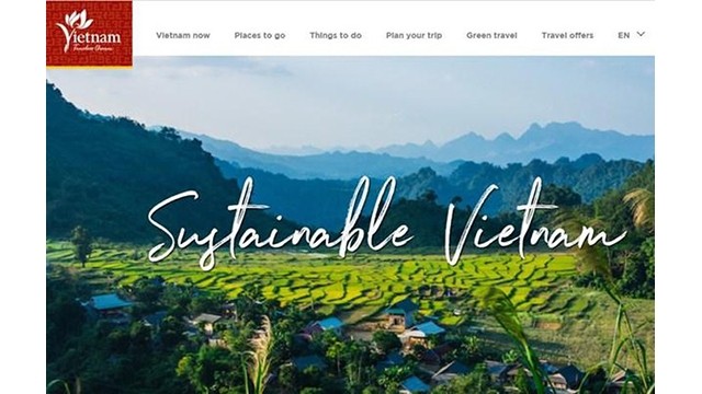 Sur la page Web Green Travel, les internautes trouveront des articles présentant le tourisme responsable, les coutumes et les habitudes vietnamiennes, promouvant des destinations attractives mais encore peu connues des touristes. Photo: VNA