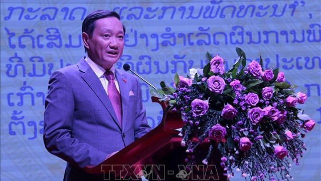L’ambassadeur vietnamien au Laos, Nguyên Ba Hùng. Photo : VNA