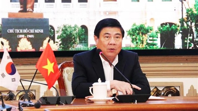 Le président du comité populaire de Hô Chi Minh-Ville, Nguyên Thanh Phong. Photo : VNA