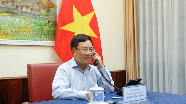 Le vice-Premier ministre et ministre vietnamien des Affaires étrangères, Pham Binh Minh. Photo: baoquocte.vn