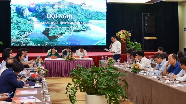 Conférence de promotion du tourisme dans la province de Ninh Binh. Photo : VOV.