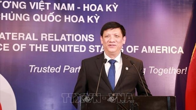 Le ministre par intérim de la Santé, Nguyên Thanh Long. Photo : VNA