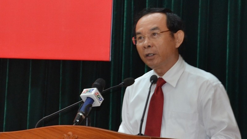 Nguyên Văn Nên, secrétaire du Parti de Hô Chi Minh-Ville. Photo : NDEL.