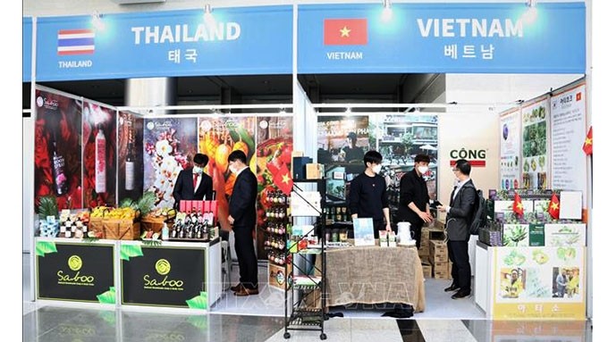 Le Vietnam à la Semaine des affaires République de Corée — ASEAN et Inde 2020. Photo : VNA