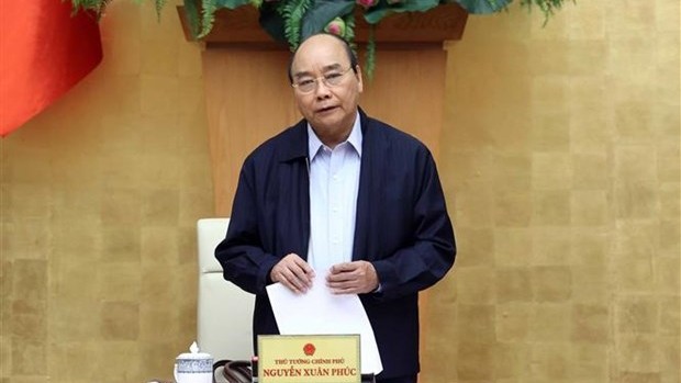 Le Premier ministre Nguyên Xuân Phuc. Photo : VNA.