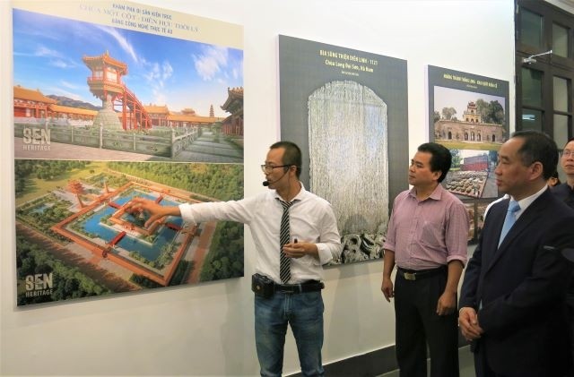 L’exposition 3D sur la Pagode au pilier unique s’ouvre le 23 novembre au Musée des Beaux-Arts du Vietnam. Photo : Linh Vi/NDEL.