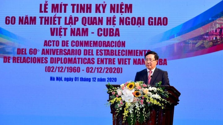 Le Vice-Premier ministre et ministre des Affaires étrangères du Vietnam, Pham Binh Minh. Photo : BQT.