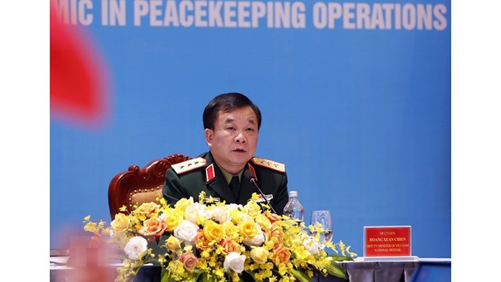 Le vice-ministre vietnamien de la Défense, Hoang Xuân Chiên. Photo : VNA