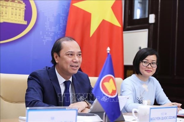 Le vice-ministre des Affaires étrangères Nguyên Quôc Dung. Photo : VNA.