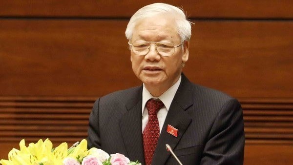 Le Secrétaire général du Parti communiste du Vietnam (PCV) et Président de la République, Nguyên Phu Trong. Photo : VNA.