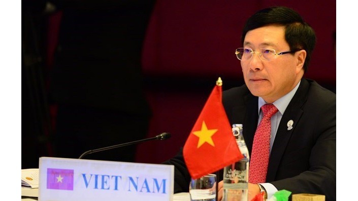Pham Binh Minh, membre du Bureau politique, Vice-Premier ministre et ministre des Affaires étrangères. Photo : VNA