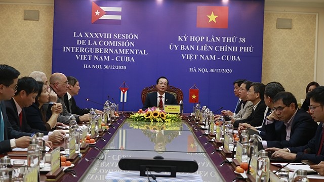 La 38e réunion du Comité intergouvernemental Vietnam - Cuba. Photo : VGP.